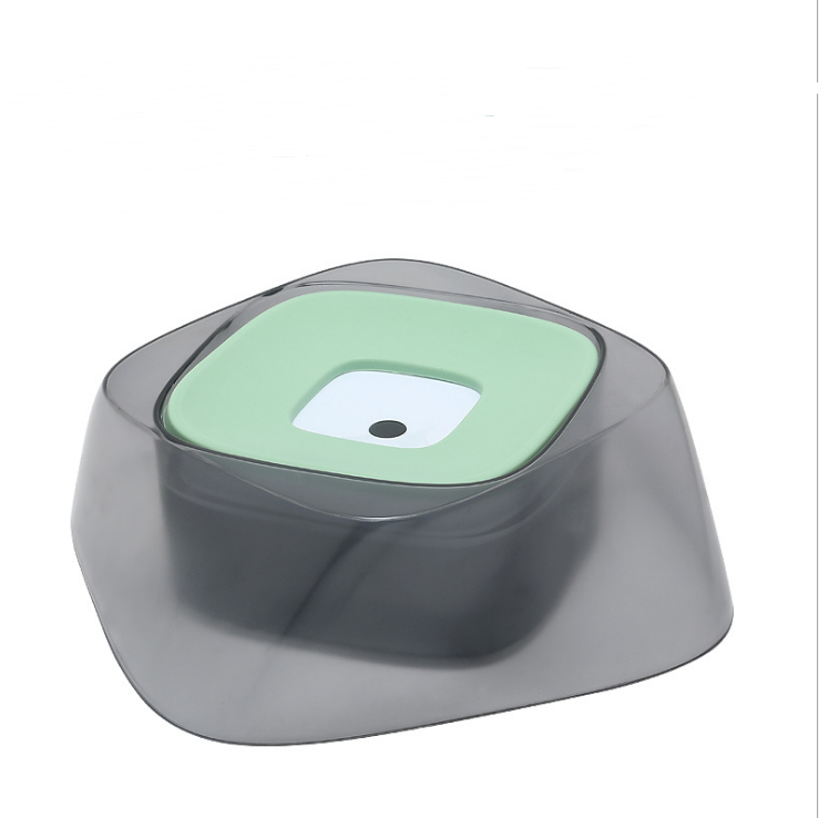 Diamond Pet Floating Water Bowl, 1.4L Splash-Proof