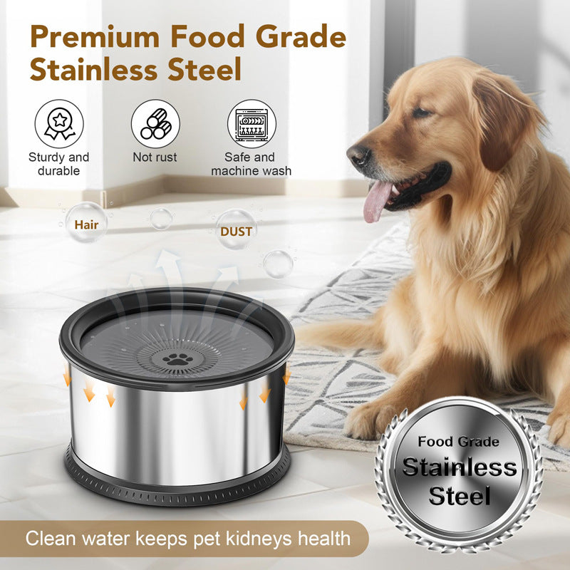 Large Stainless Pet Water Bowl